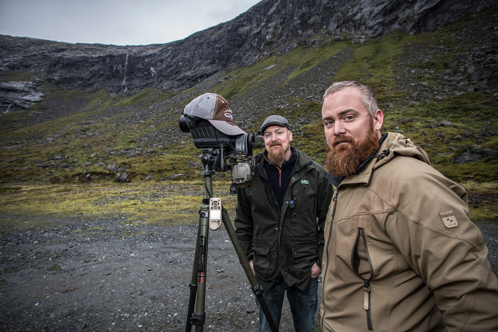 Håvard and Oscar from GRS Riflestocks AS